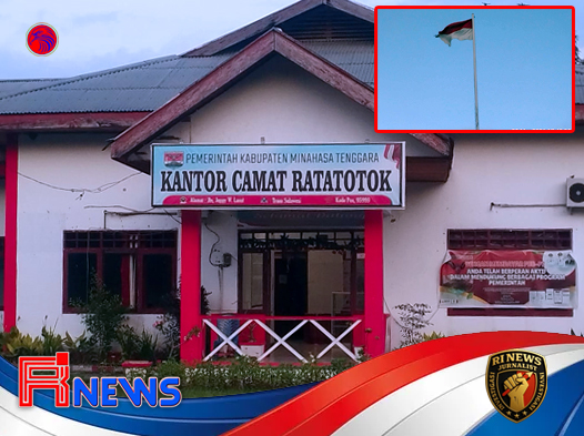 Simbol Negara Rusak di Kantor Pemerintahan Ratatotok