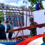 Sinergi Aparat dan Warga Pacarejo Pulihkan Rumah Pasca-Angin Kencang