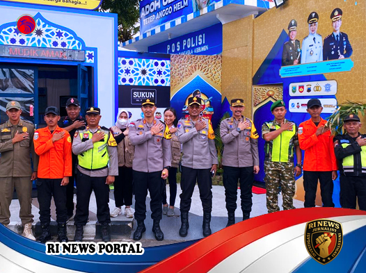 Wakapolda Jateng Brigjen Pol Latif Usman Tinjau Langsung Kesiapan Pengamanan Mudik di Kebumen