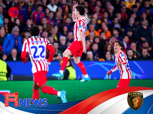 Atletico Madrid Bekuk Barcelona 2-0 di Camp Nou