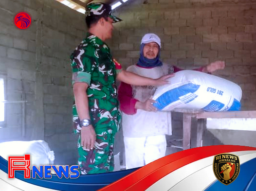 Babinsa Turun ke Penggilingan Padi