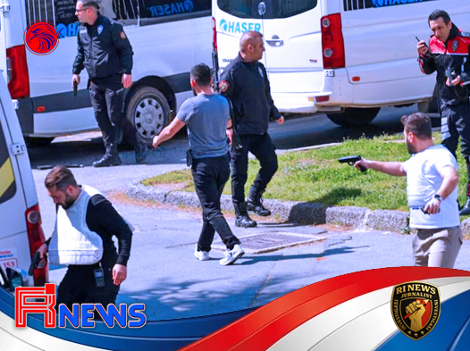 Baku Tembak di Depan Konsulat Israel di Istanbul