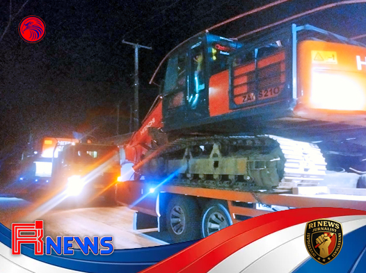 Dugaan Pengawalan Aparat terhadap Alat Berat Menuju Tambang Emas Ilegal di Ratatotok