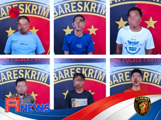 Enam Tersangka Diamankan Polres Mandailing Natal atas Kasus Penganiayaan Berujung Maut