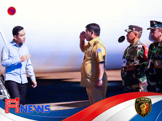 Gibran Tinjau Langsung Pascagempa Sulut