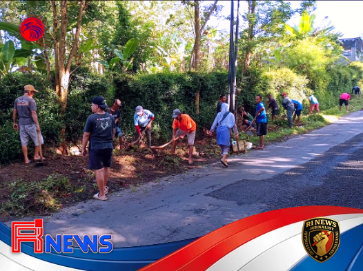 Gotong Royong Warga Pule Jatipurno