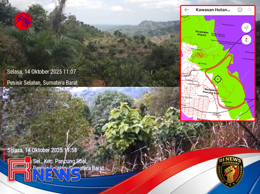 Hutan Produksi Terbatas Indrapura Selatan Terancam