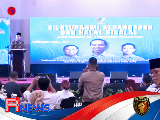 Jokowi Hadiri Halal Bihalal Youtuber Nusantara