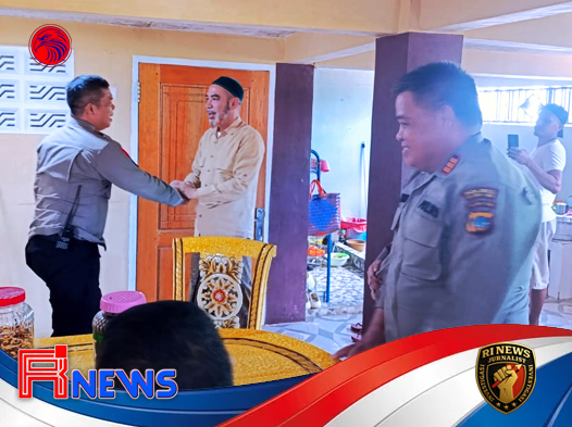 Kapolres Boltim Jemput Bola ke Rumah Habib Umar di Tengah Padatnya Agenda Dinas