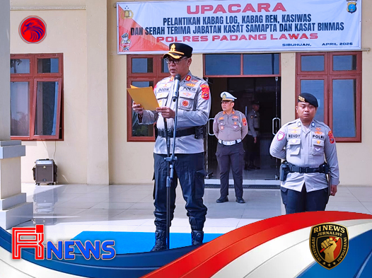 Kapolres Palas Pimpin Pelantikan Pejabat Utama untuk Tingkatkan Profesionalisme Polri di Tengah Tantangan Kamtibmas
