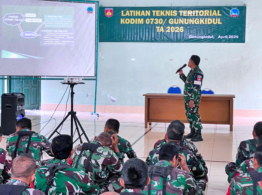 Kodim 0730-Gunungkidul Gelar Latnister 2026