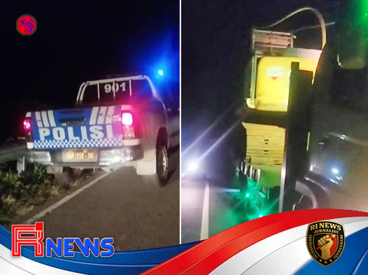 Oknum Polisi Kawal Ekskavator ke Tambang Ilegal Ratatotok