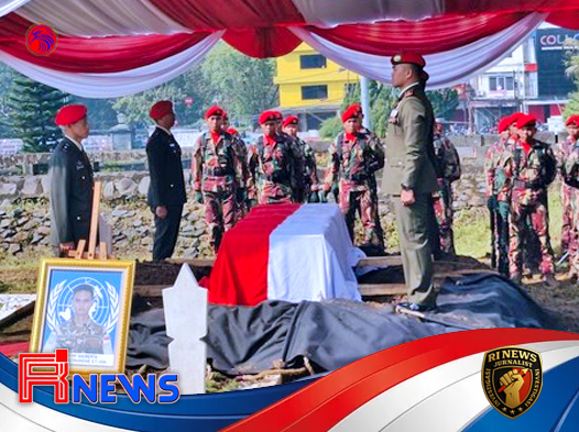 Panglima TNI Pimpin Pemakaman Heroik Mayor Zulmi Aditya Iskandar
