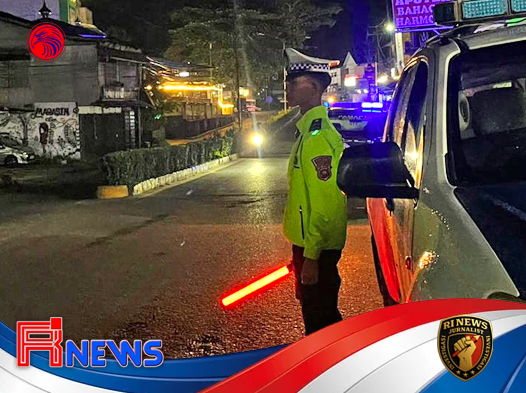 Patroli Malam Satlantas Polres Melawi Cegah Balapan Liar