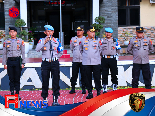 Pengawasan Internal Propam Tingkatkan Disiplin Personel Polres Melawi Lewat Apel Pagi yang Lebih Ketat