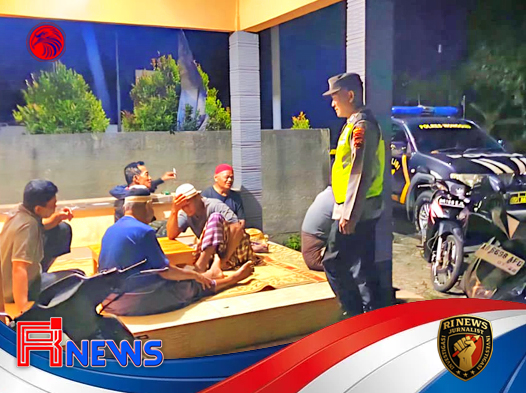 Polisi Wonogiri Perkuat Patroli Malam Lewat Sambang Satkamling di Jatiroto