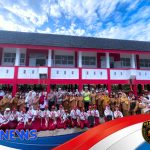 Polwan Polres Melawi Jadi Pembina Upacara di SD