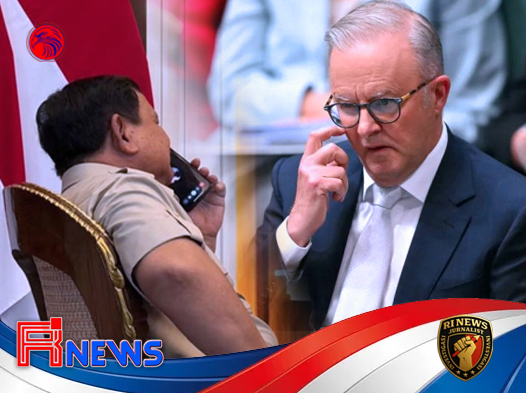 Prabowo Terima Telepon Albanese