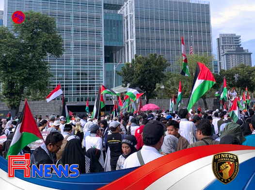 Ribuan Warga Padati Kawasan Monas untuk Kenang Prajurit TNI Gugur di Lebanon