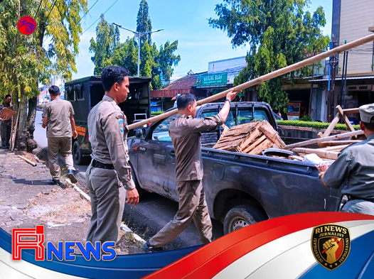 Satpol PP Pemalang Gelar Razia Ketat PKL Liar di Jantung Kota