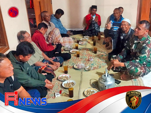 Silaturahmi Hangat Babinsa di Dusun Kembang