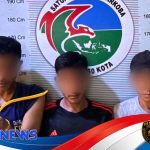 Tiga Pria Diamankan Polisi dalam Razia Sabu di Pinggir Jalan Guguak