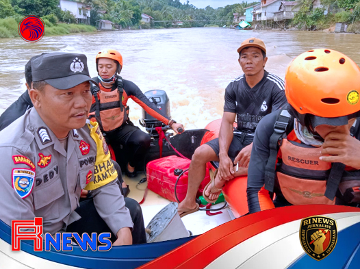 Tim SAR Gabungan Terus Sisir Sungai Cina Meski Hujan Lebat