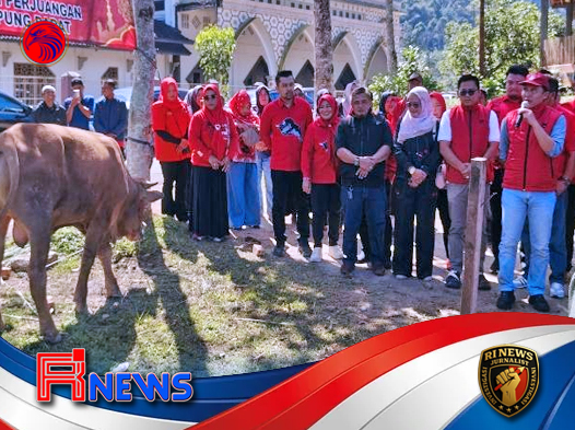Gotong Royong Kemanusiaan PDI Perjuangan Lampung Barat