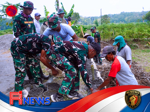 Gotong Royong Pembangun Talud
