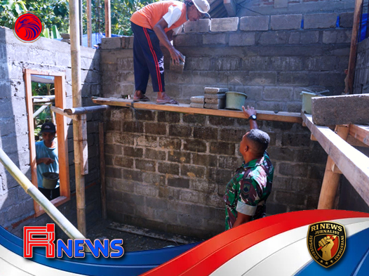 Gotong Royong TMMD Wujudkan Rumah Layak Huni bagi Warga Gerjan