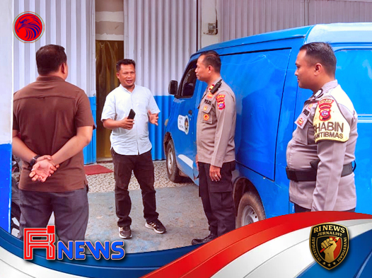 Kapolsek Basa Ampek Balai Tapan Kunjungi Dapur MBG