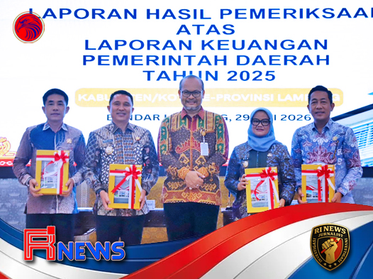 Lampung Barat Raih WTP ke-16 Berturut-turut