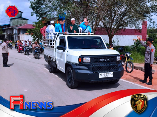 Polisi Kota Baru Kawal Khidmat Pelepasan Jamaah Haji Tanah Pinoh