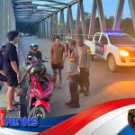 Polisi Melawi Sigap Bubarkan Balapan Liar di Jembatan Melawi