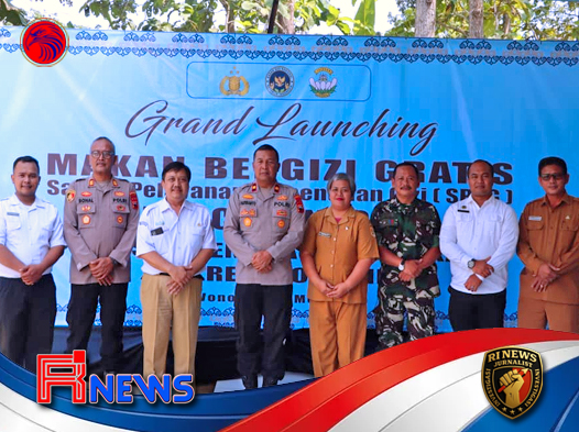 Polres Wonogiri Luncurkan SPPG Makan Bergizi Gratis di Pracimantoro
