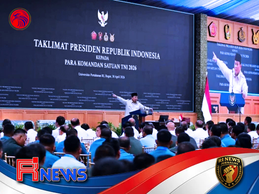 Prabowo Tekankan Komandan TNI Sebagai Garda Terdepan yang Harus Memberi Manfaat Nyata bagi Rakyat