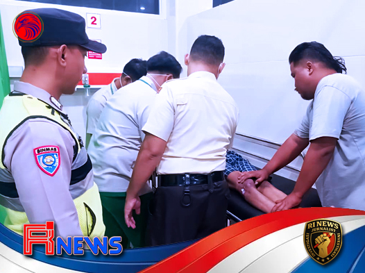 Tabrakan di Depan Kantor BRI Pracimantoro