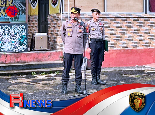Waka Polres Melawi Tekankan Disiplin sebagai Pondasi Utama Pengabdian Polri
