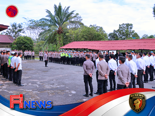Wakapolres Melawi Tekankan Penampilan Rapi sebagai Cermin Profesionalisme Polri