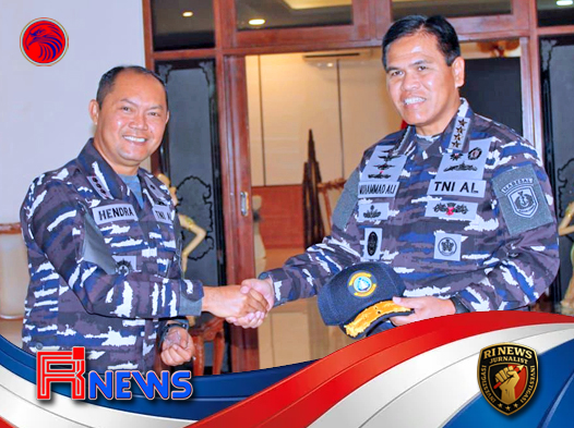 Danlanal Yogyakarta Hormati Keberangkatan Kasal