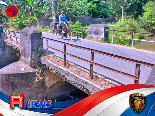 Desa Pesu Desak Renovasi Jembatan Balong