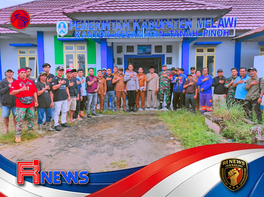 Forkopimcam Tanah Pinoh Bersatu Redam Kepanikan Akibat Isu Viral dan Teror Ketukan Pintu