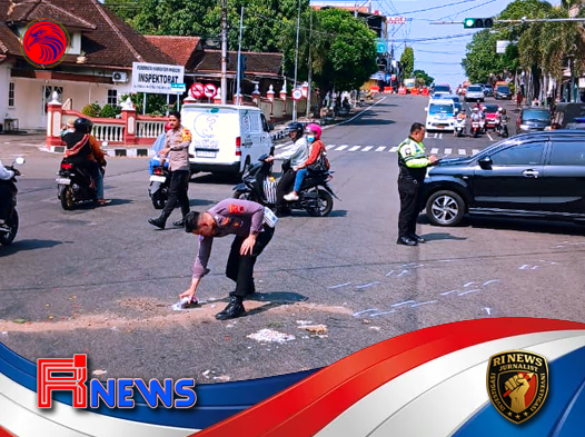 Kecelakaan Maut Dihindari di Simpang Ponten