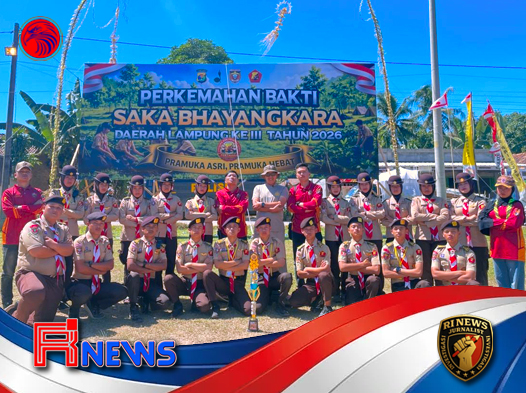 Kontingen Polres Lampung Barat Raih Juara Dua Kreatif dan Disiplin di Pertikarada III Lampung