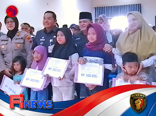 Ngesti Nugraha Hadir Langsung Salurkan Santunan Yatim Piatu di Bawen
