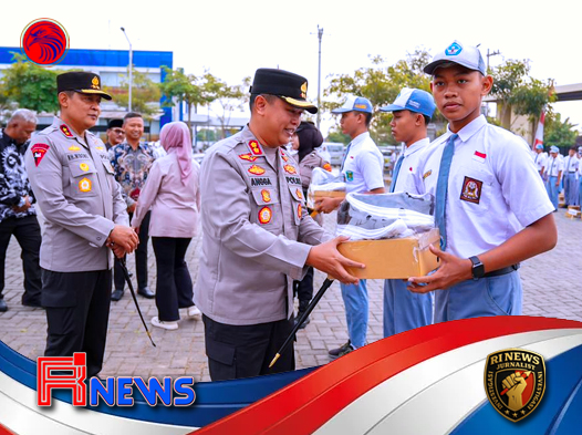 Polisi Berbagi Sepatu dan Harapan untuk Generasi Muda Sukoharjo
