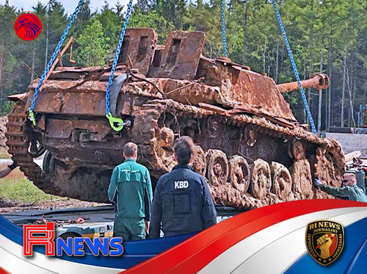 StuG III Perang Dunia II Utuh Terkubur 80 Tahun di Pangkalan Militer Jerman