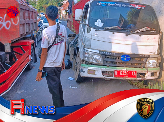 Truk Sampah Dinas Rem Blong Hancurkan Rumah Warga