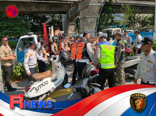 21 Motor Parkir Liar Ditertibkan, Sudinhub Beri Sanksi Administratif