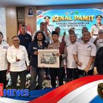 AKBP Wira Prayatna Tinggalkan Mapolres Padangsidimpuan dengan Naik Betor